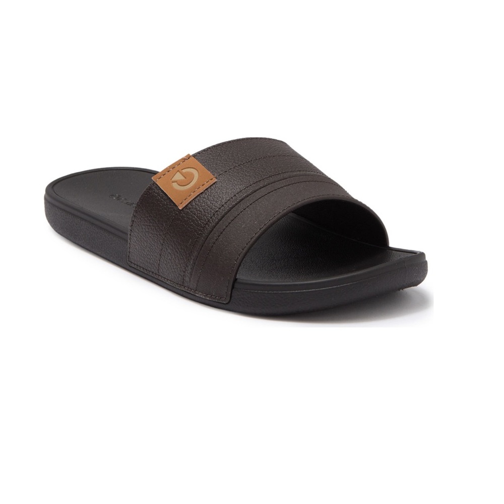 CARTAGO Mens Slide Sandal In Brown Color- Size 9 - New In Box - Duplicate